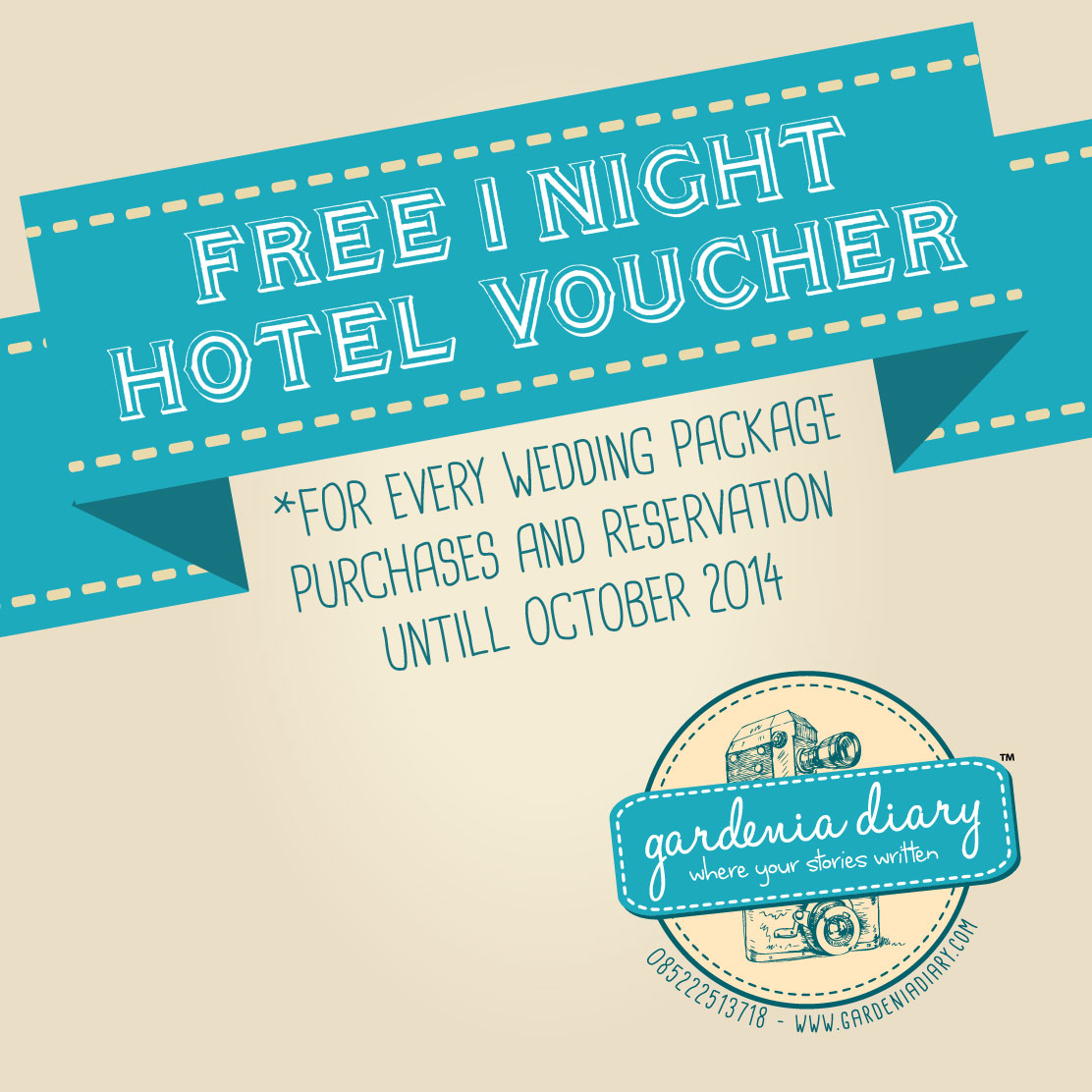 How do you get a hotel voucher for a free night?